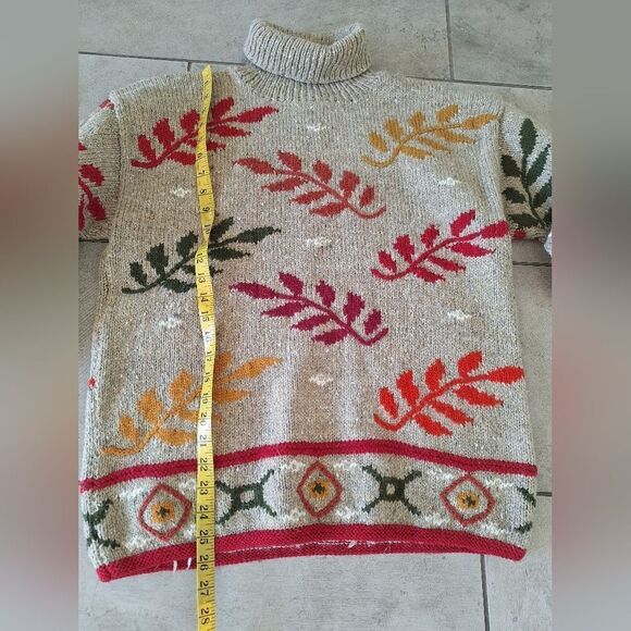 Hand Knit for the limited oversized womens‎ sweater size p/s - Picture 4 of 5